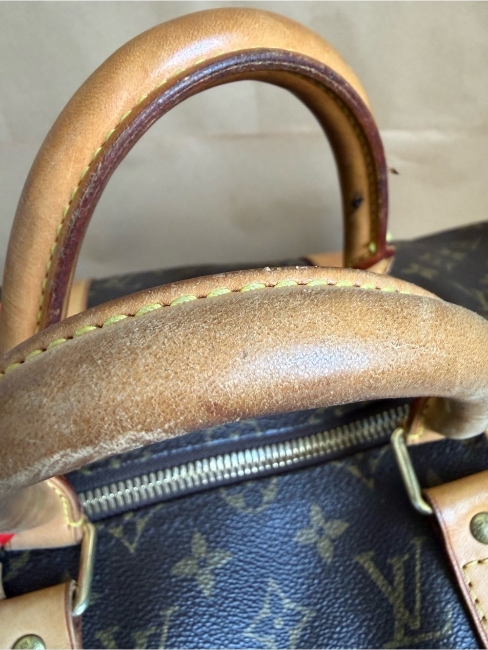 Louis Vuitton Monogram KeepAll 50 - Picture 9 of 10